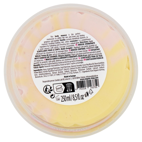 Skin Super Good Whipped Shimmering Body Mousse Unicorn Magic Rosewater/Vanilla & Unicorn tears 250ml